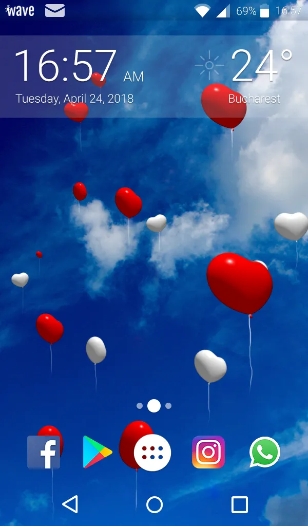 Love Balloons Wallpaper | Indus Appstore | Screenshot