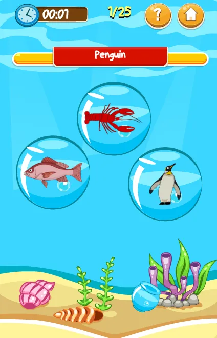 Game Anak Edukasi Hewan Laut | Indus Appstore | Screenshot