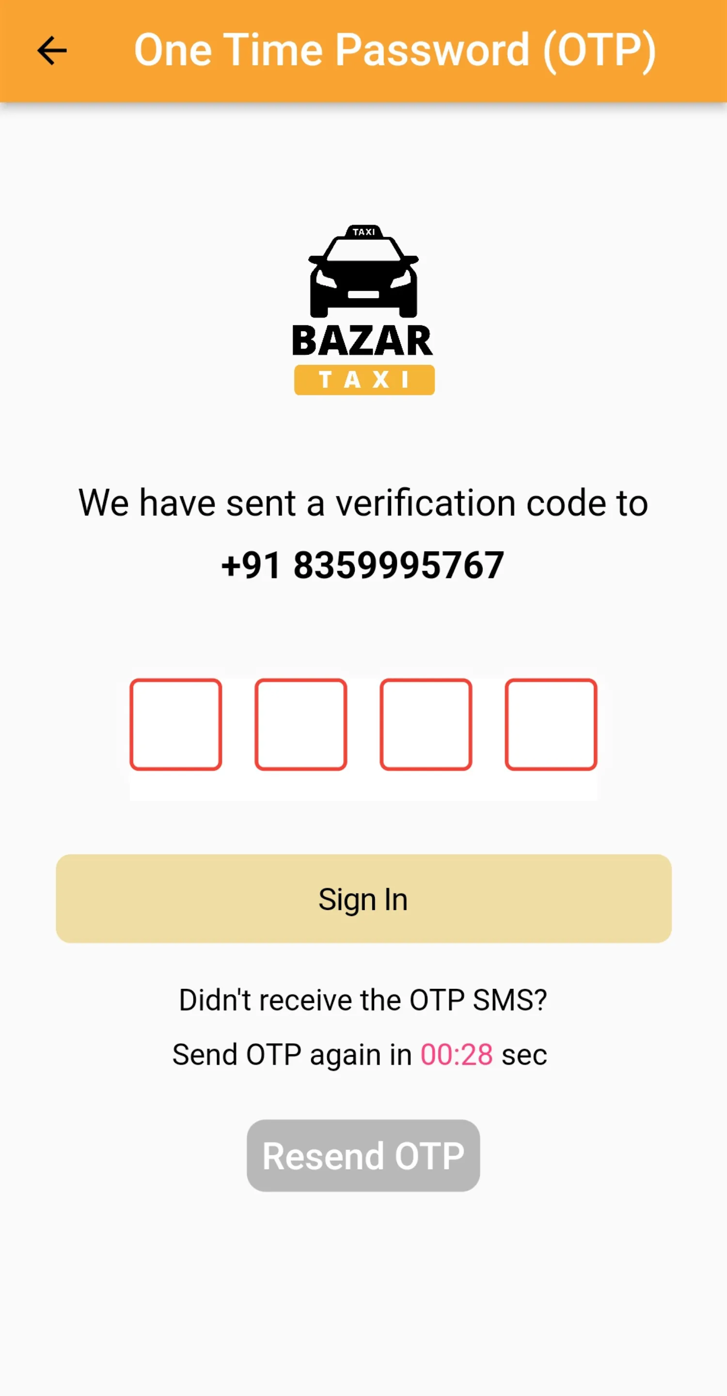BazarTaxi Partner | Indus Appstore | Screenshot