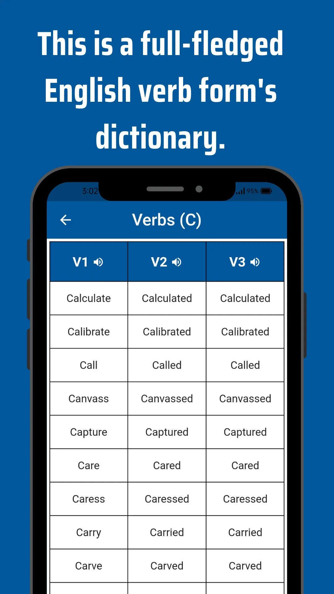 English Verbs | Indus Appstore | Screenshot