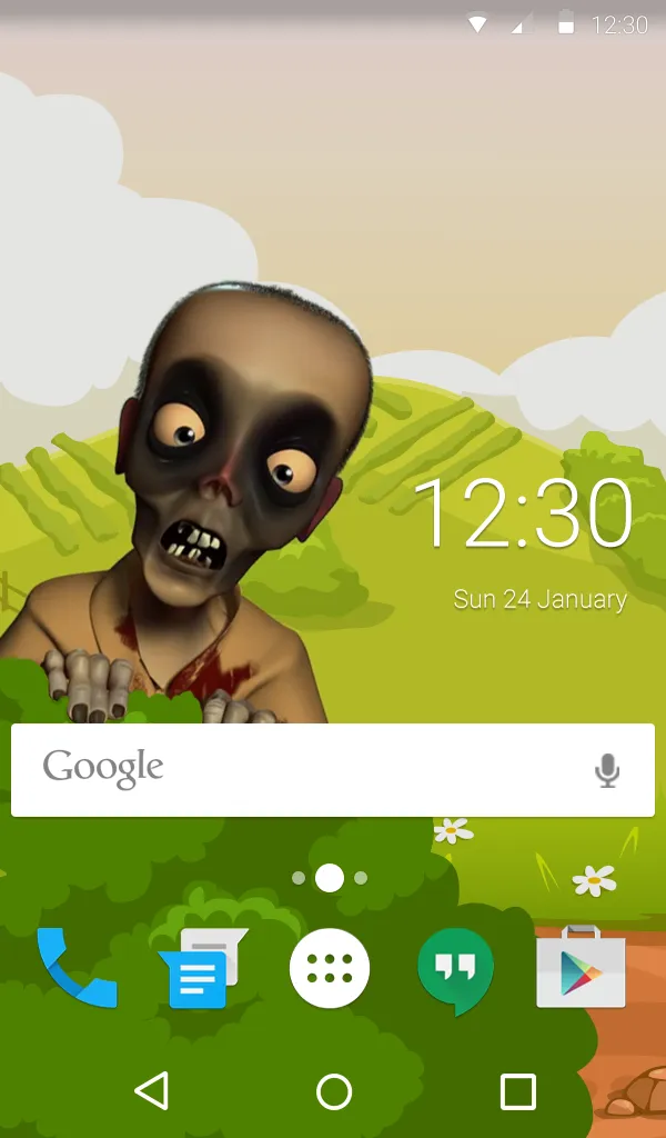 Zombie Keyboard & Wallpaper | Indus Appstore | Screenshot