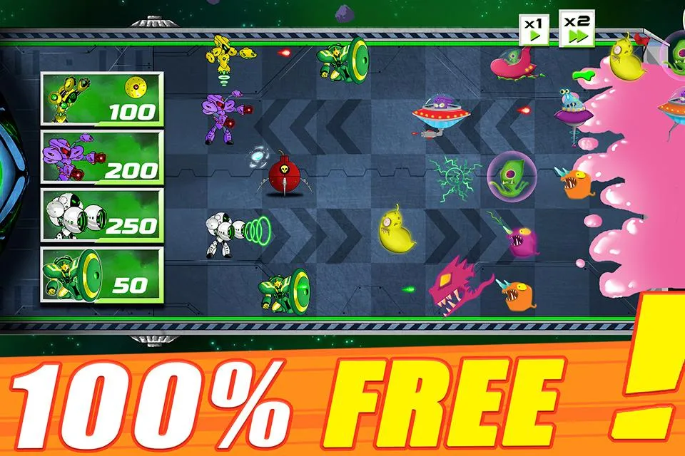 Super Fighting Robots Defense | Indus Appstore | Screenshot