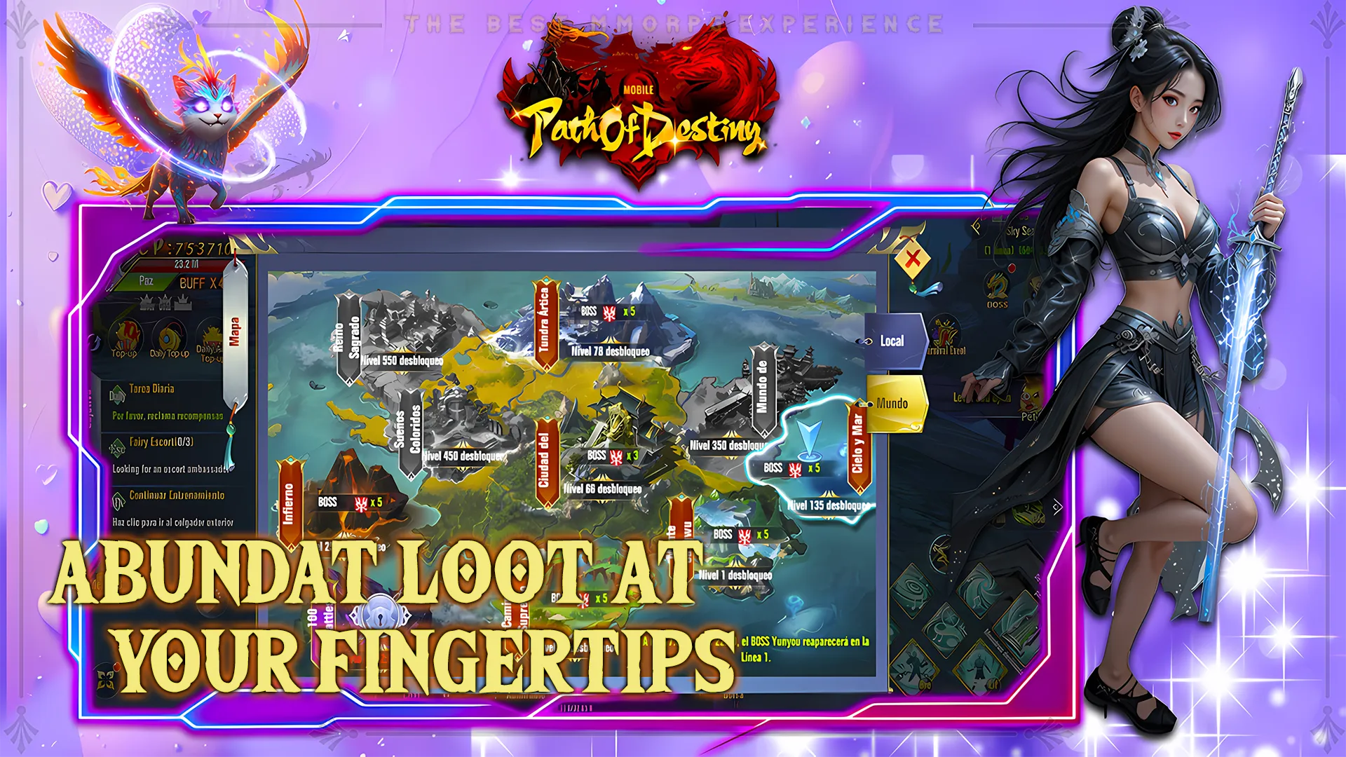 Path of Destiny: Fantasy MMO | Indus Appstore | Screenshot