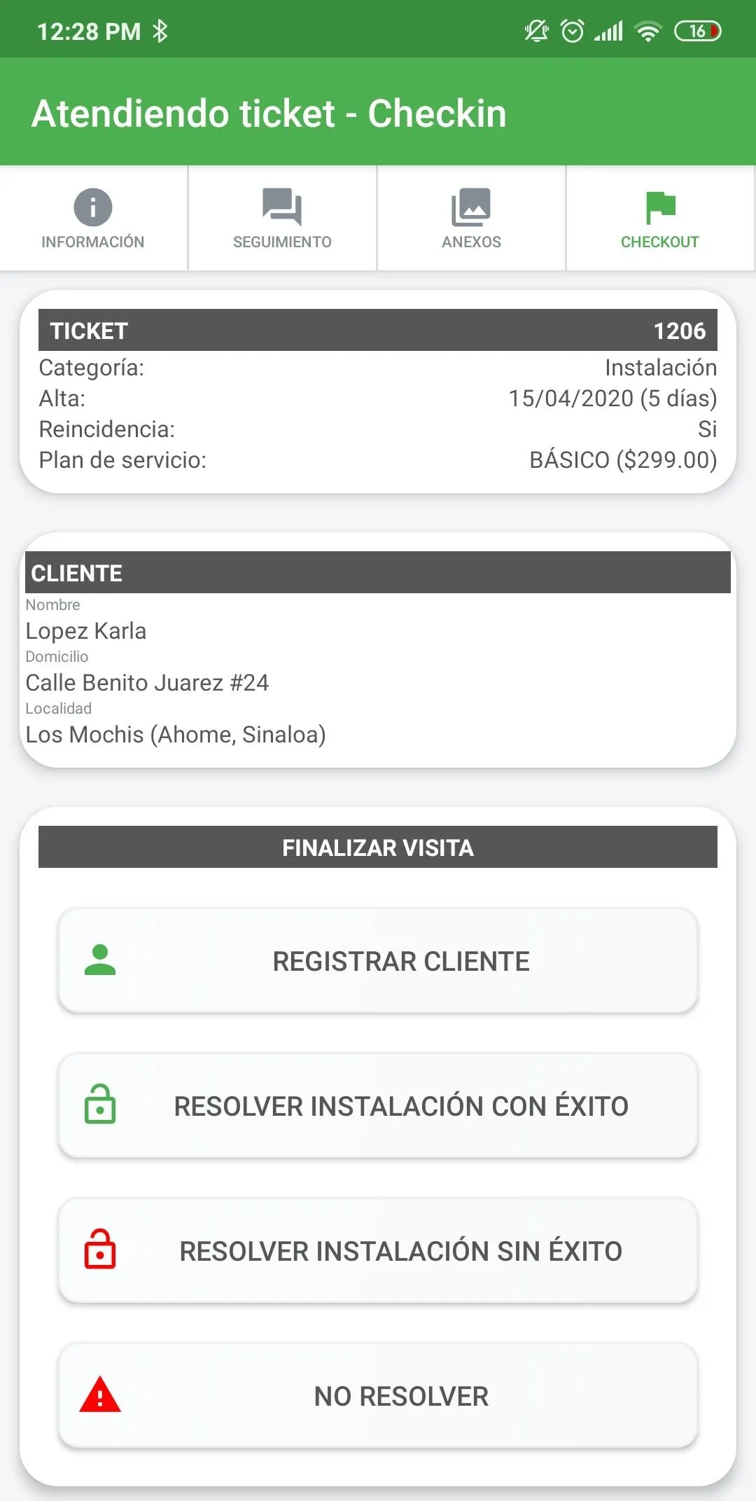 I-WISP App Técnicos | Indus Appstore | Screenshot