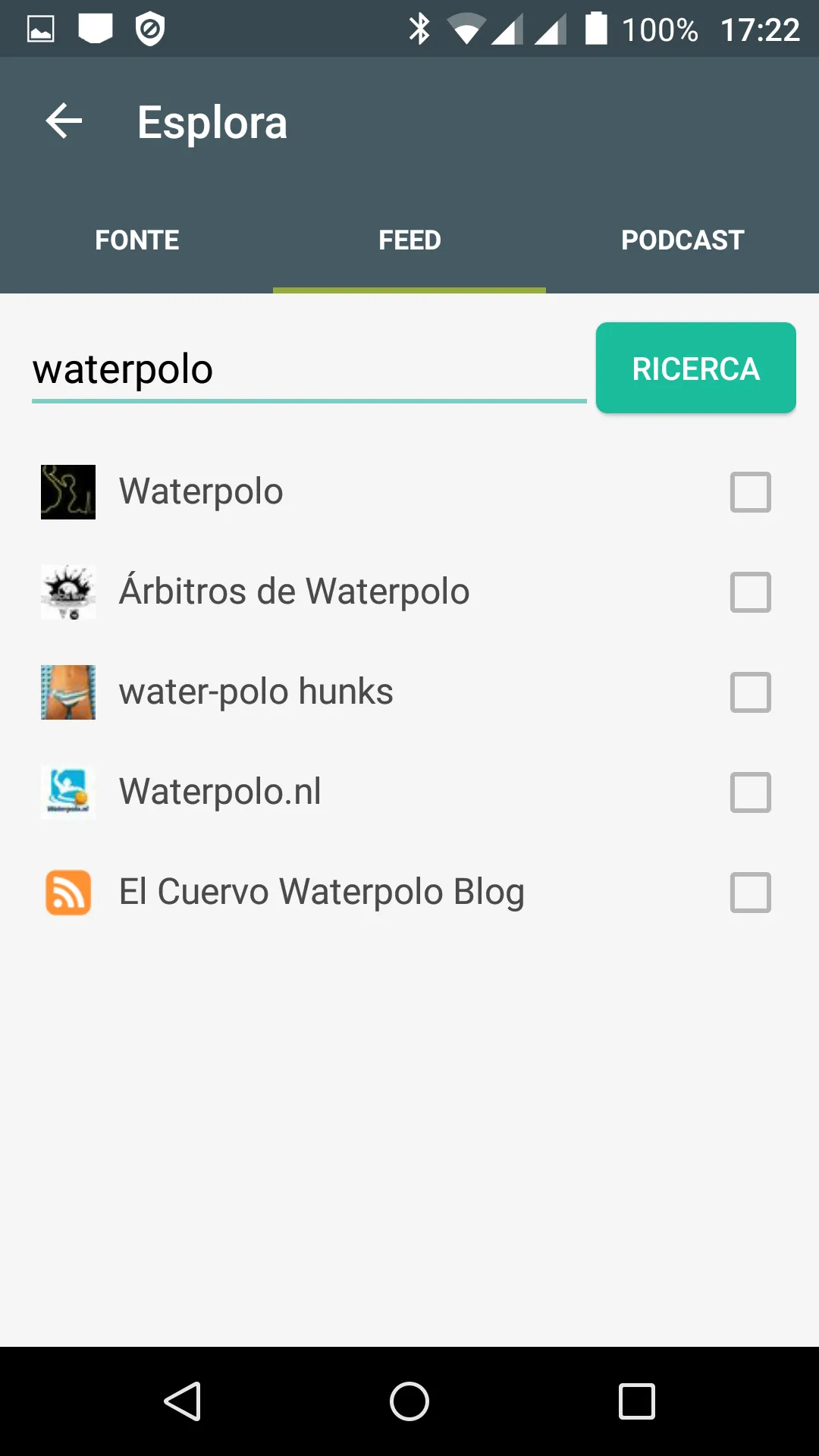 Pallanuoto Notizie | Indus Appstore | Screenshot