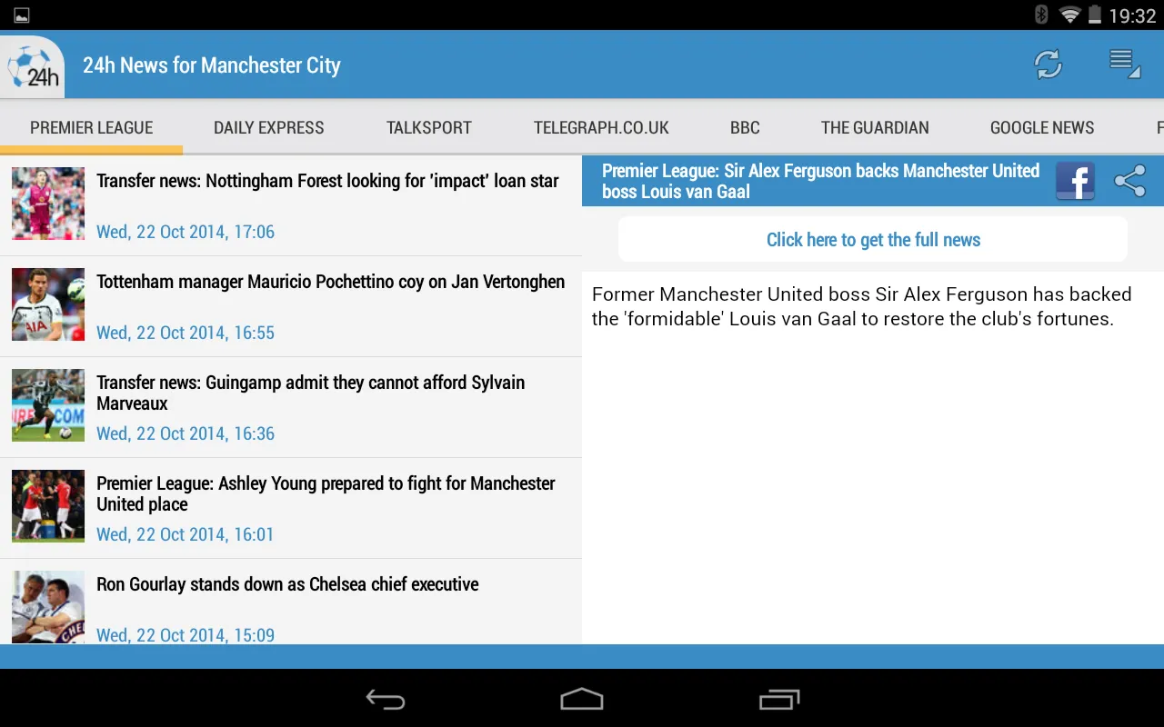 24h News for Man. City | Indus Appstore | Screenshot