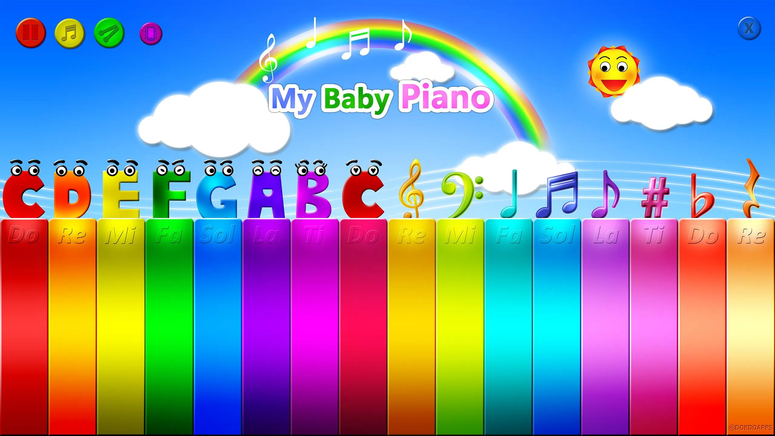 My baby Piano | Indus Appstore | Screenshot