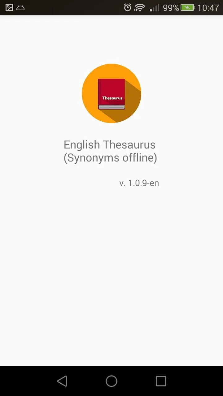 English Synonyms / Thesaurus | Indus Appstore | Screenshot