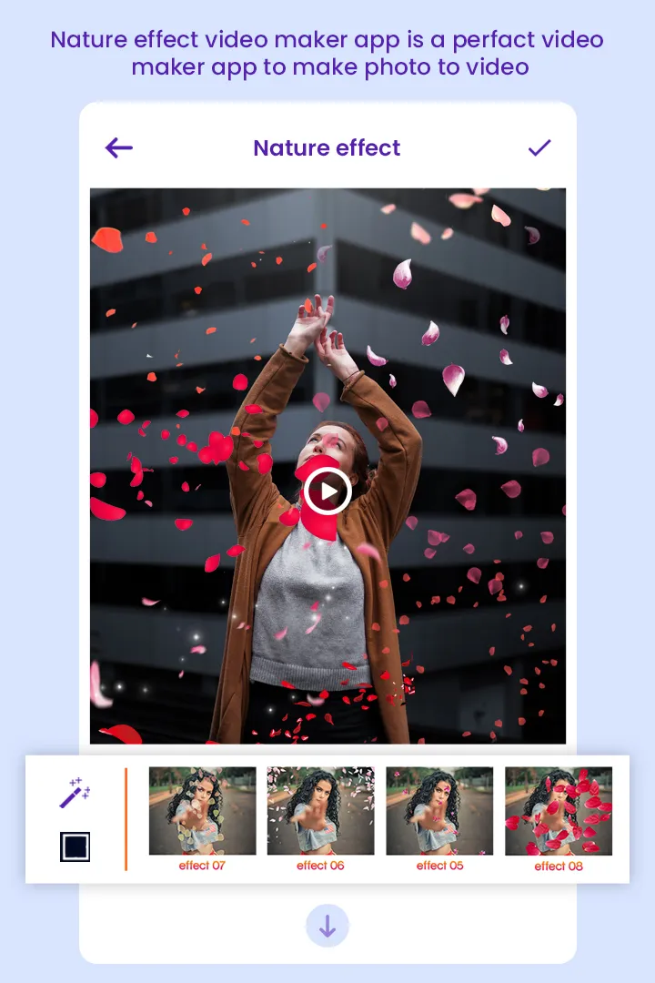 Nature Effect Video Maker | Indus Appstore | Screenshot