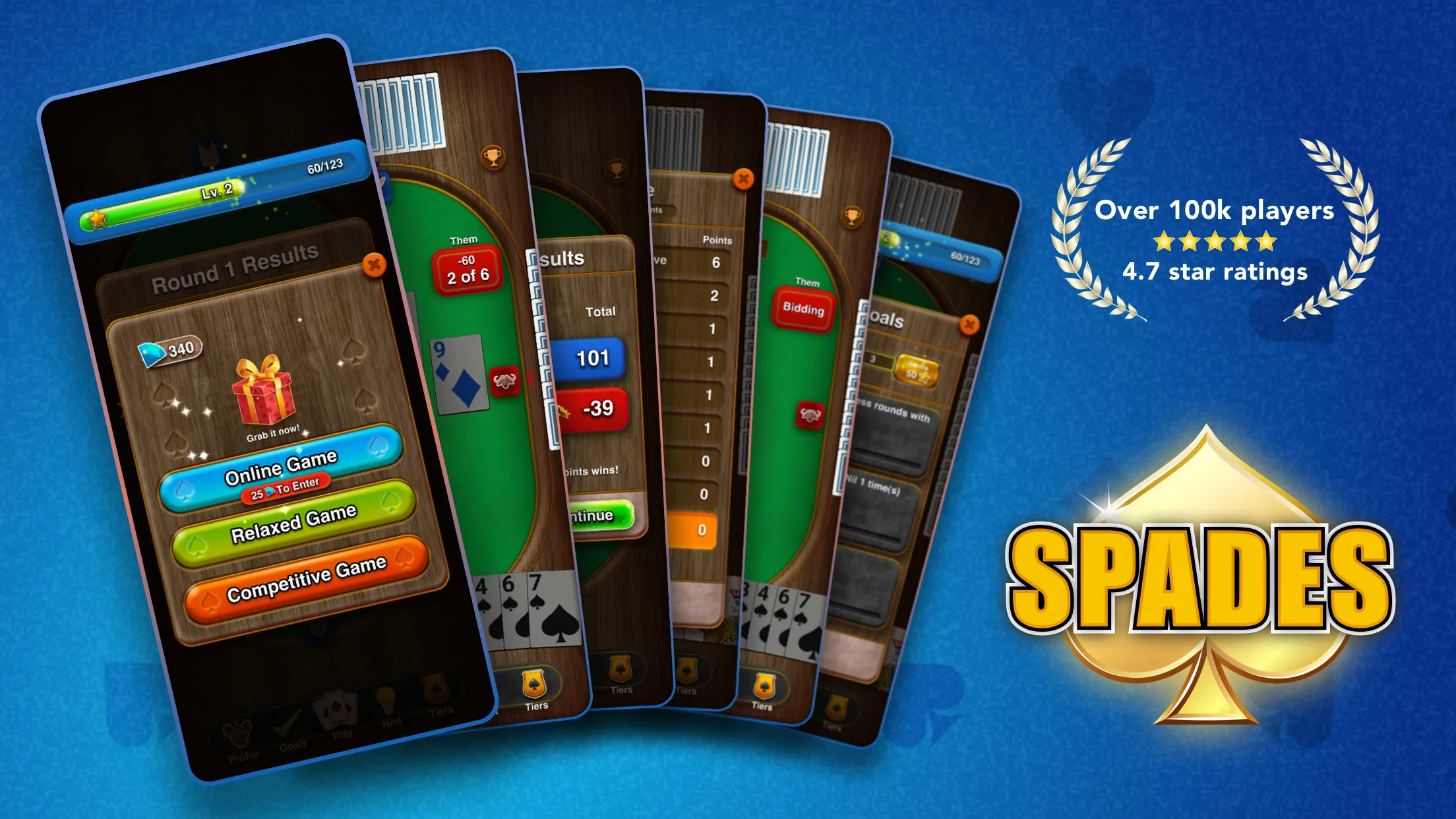 Spades - Classic Card Game | Indus Appstore | Screenshot
