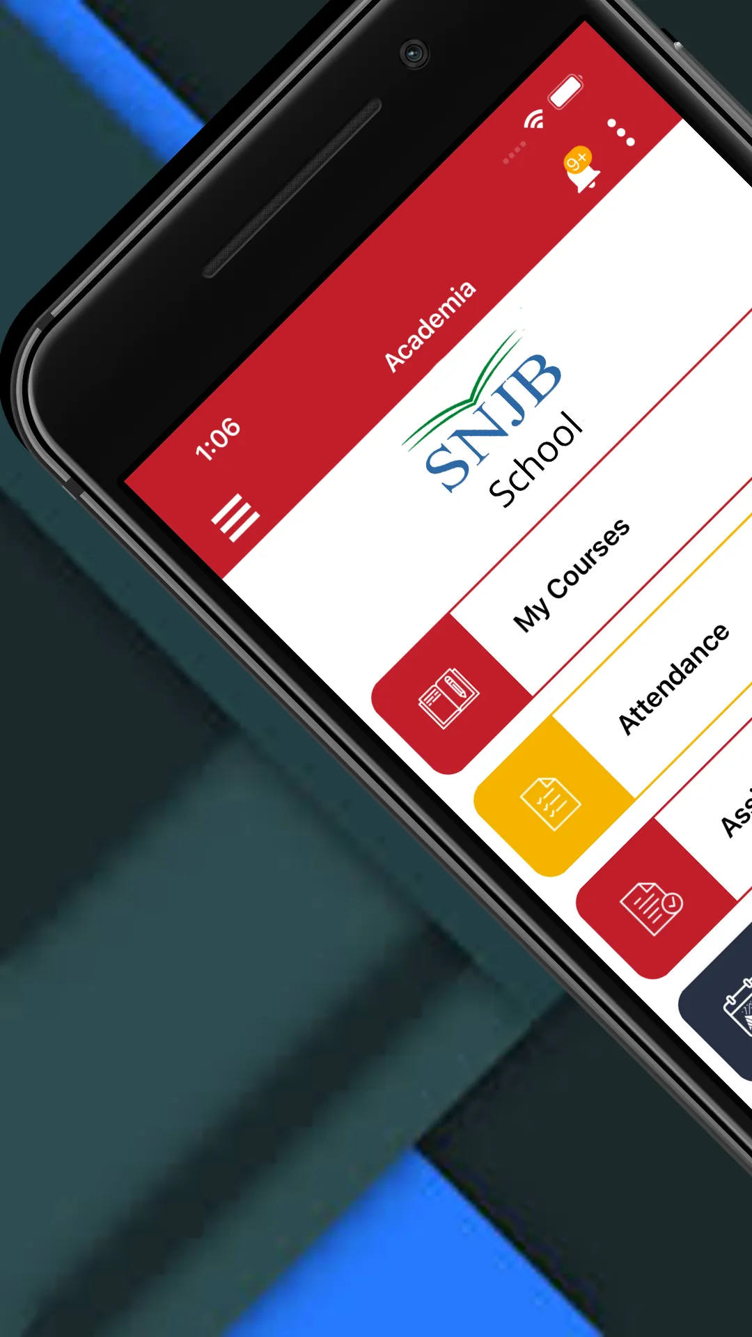 Academia @ SNJB School | Indus Appstore | Screenshot