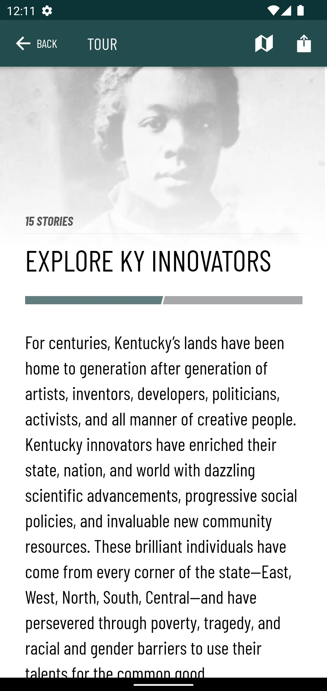 Explore Kentucky History | Indus Appstore | Screenshot