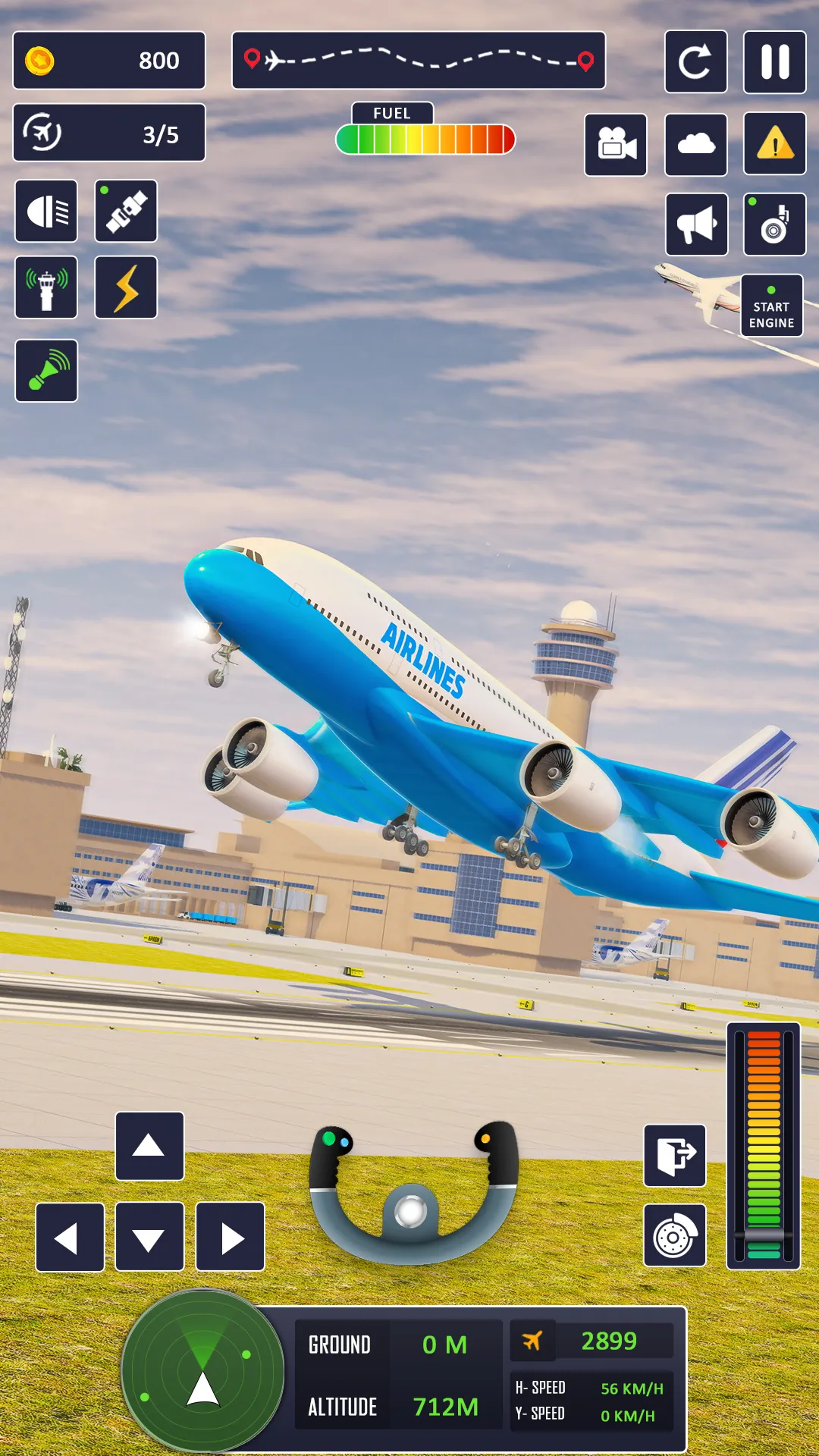 Airplane Game Flight Simulator | Indus Appstore | Screenshot