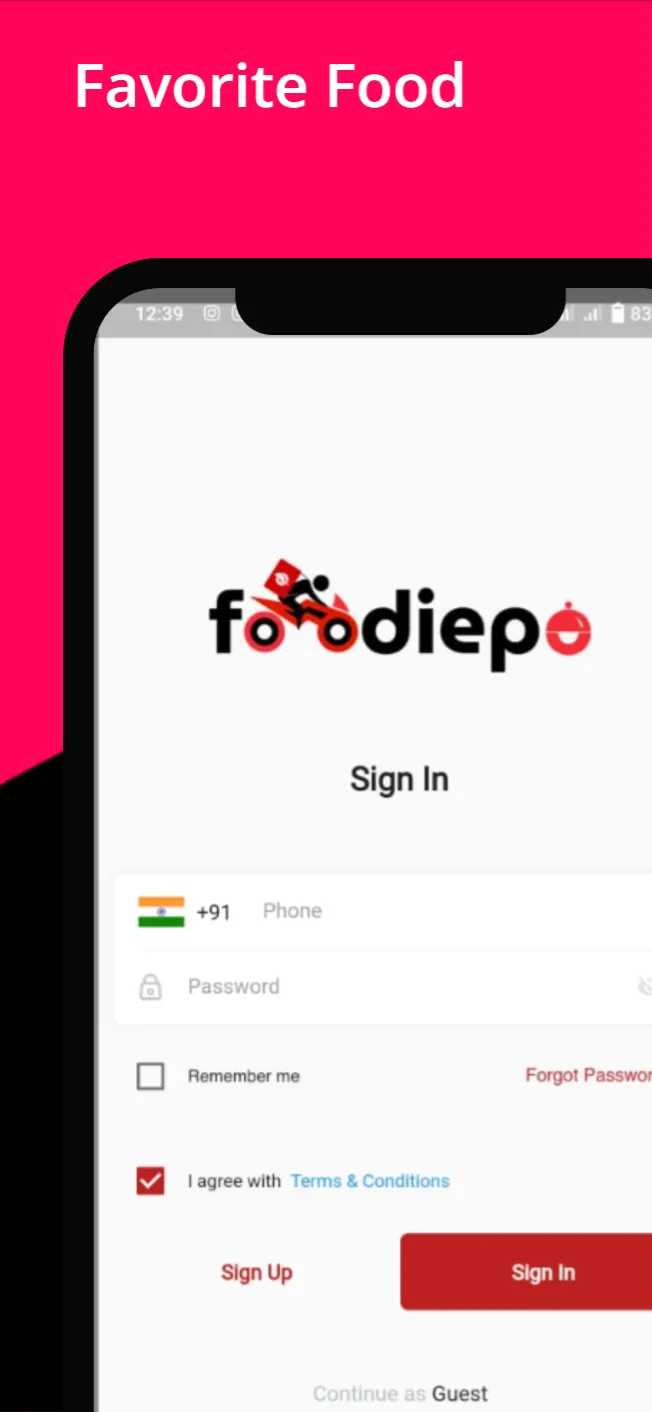 Foodiepo | Indus Appstore | Screenshot