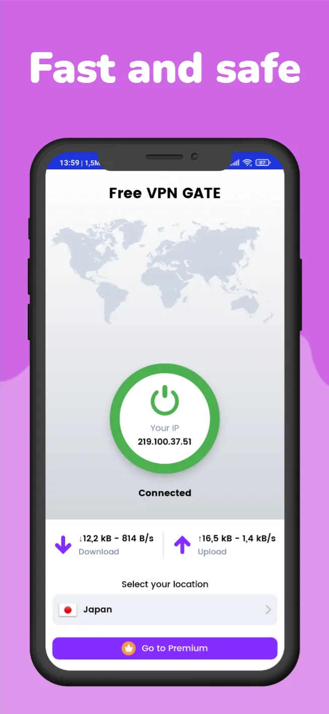 Vpn Gate Pro - Fast & Safe | Indus Appstore | Screenshot