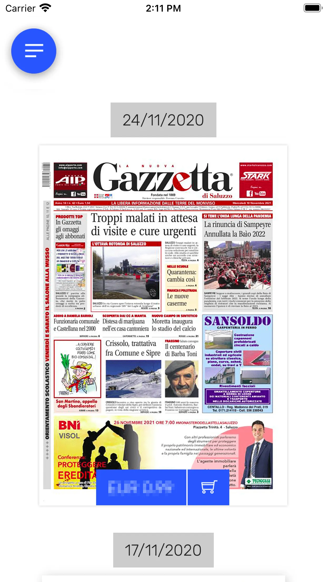 La Nuova Gazzetta di Saluzzo | Indus Appstore | Screenshot