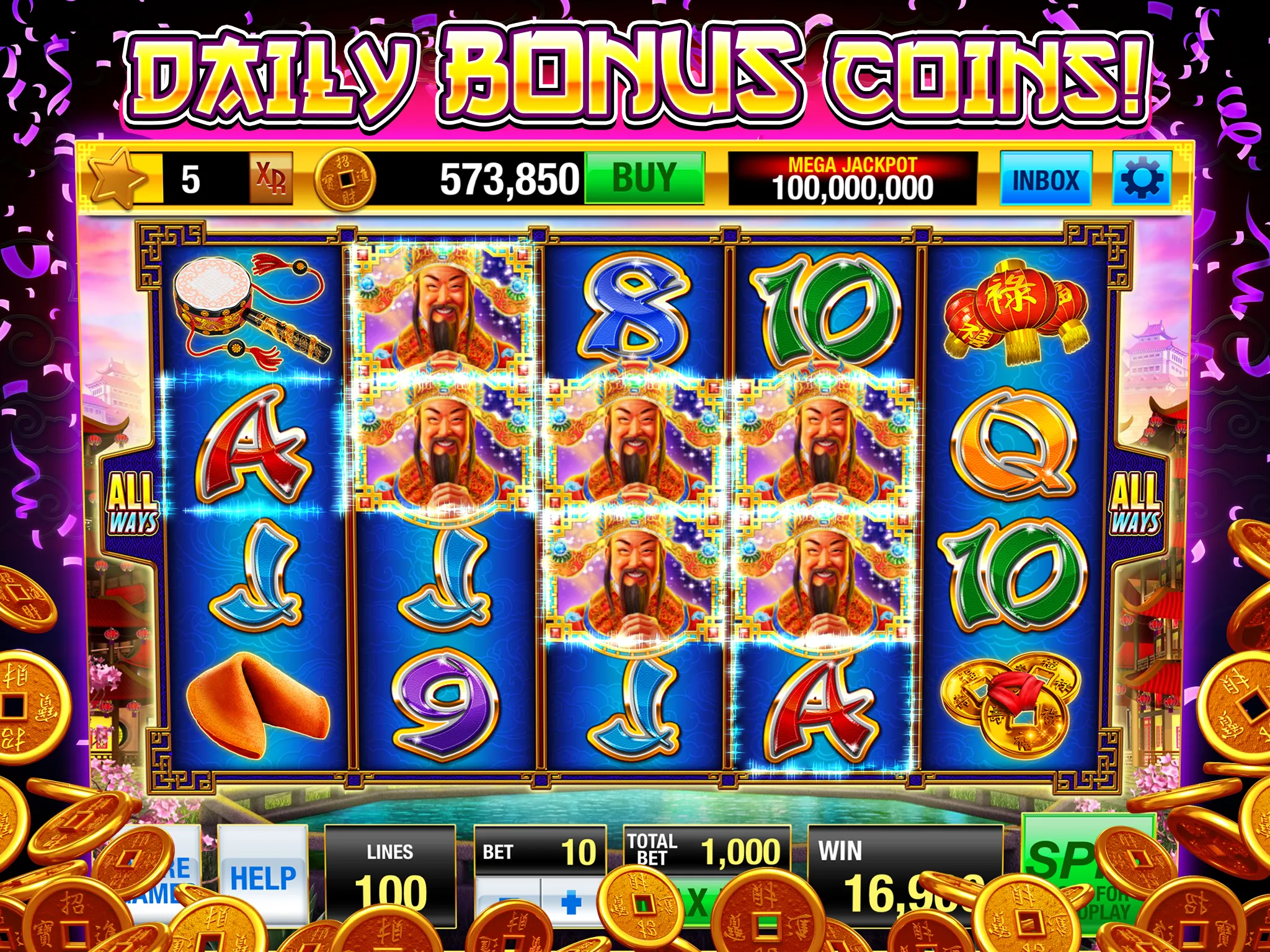 Golden Spin - Slots Casino | Indus Appstore | Screenshot