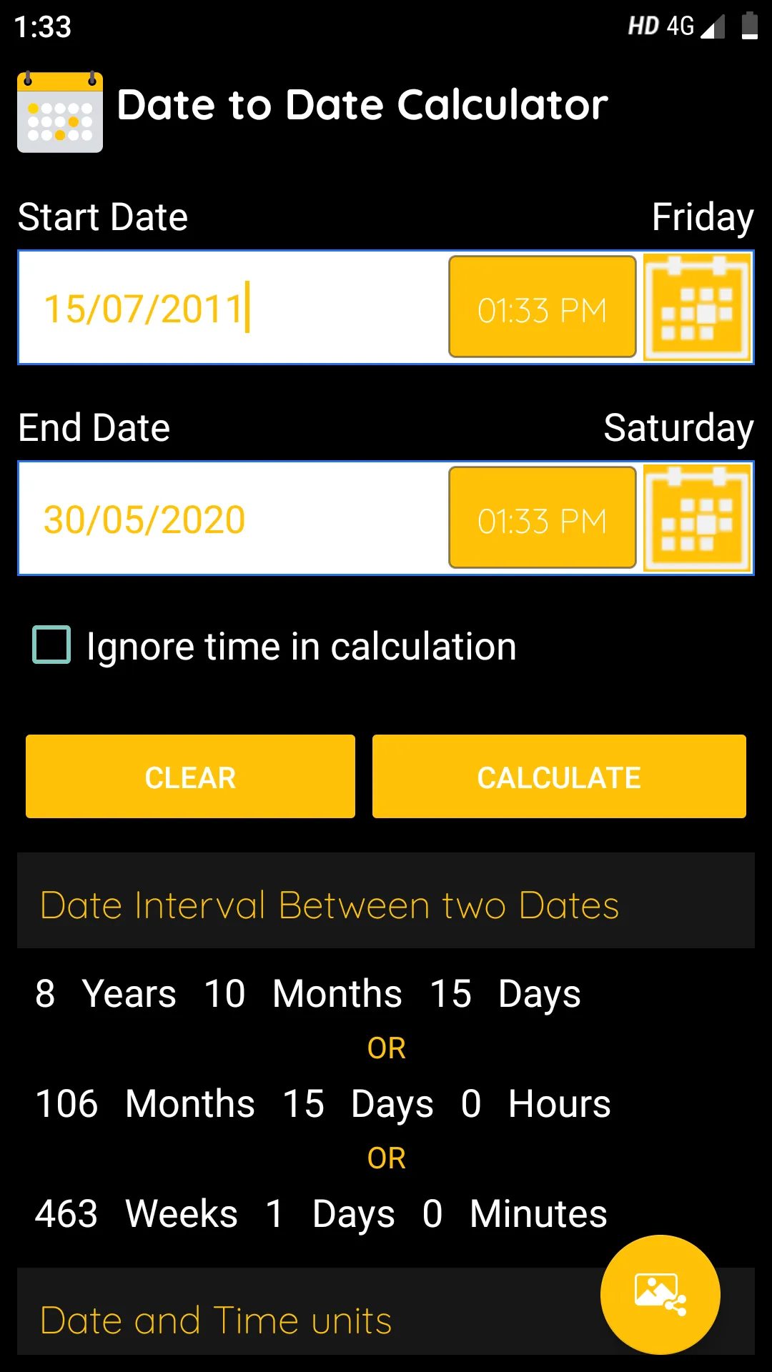 Age Calculator | Indus Appstore | Screenshot