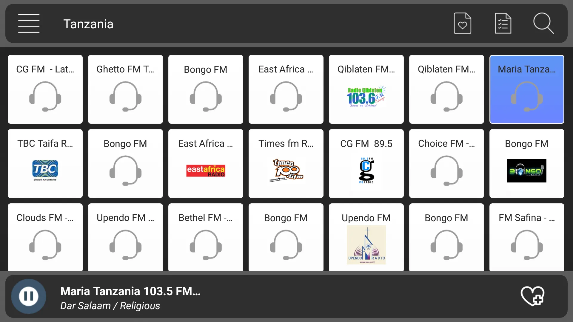 Tanzania Radio - FM AM Online | Indus Appstore | Screenshot