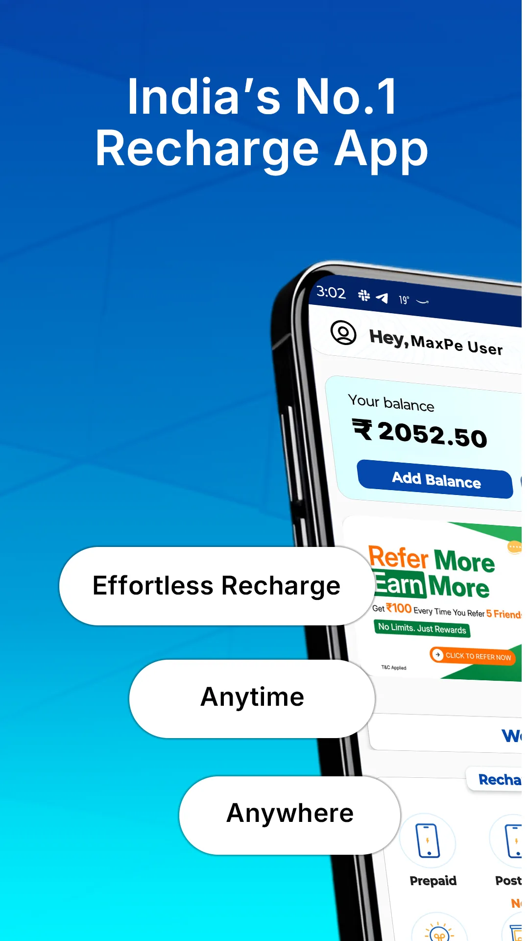 Recharge cashback bill payment | Indus Appstore | Screenshot