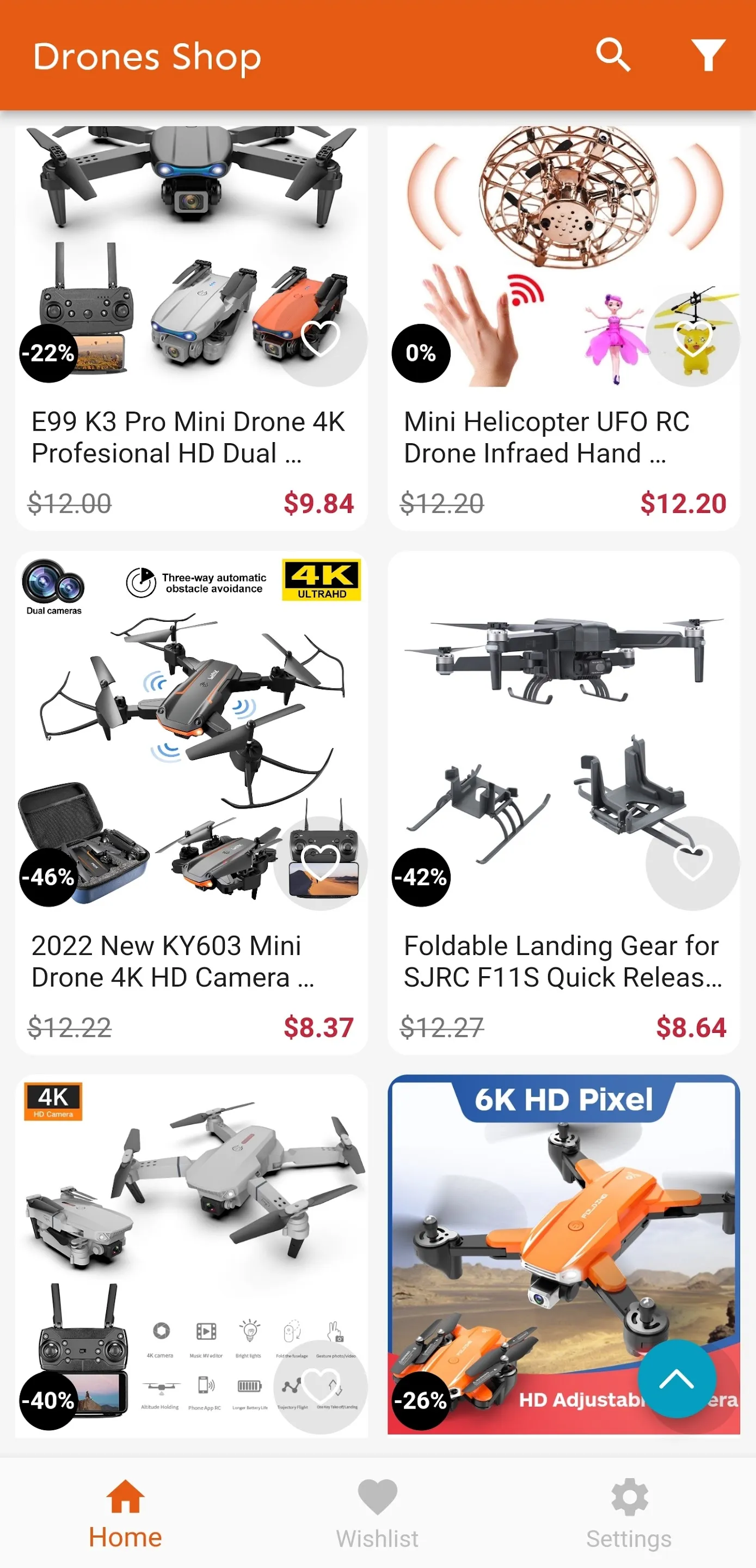 Quadcopter Drones Shopping App | Indus Appstore | Screenshot