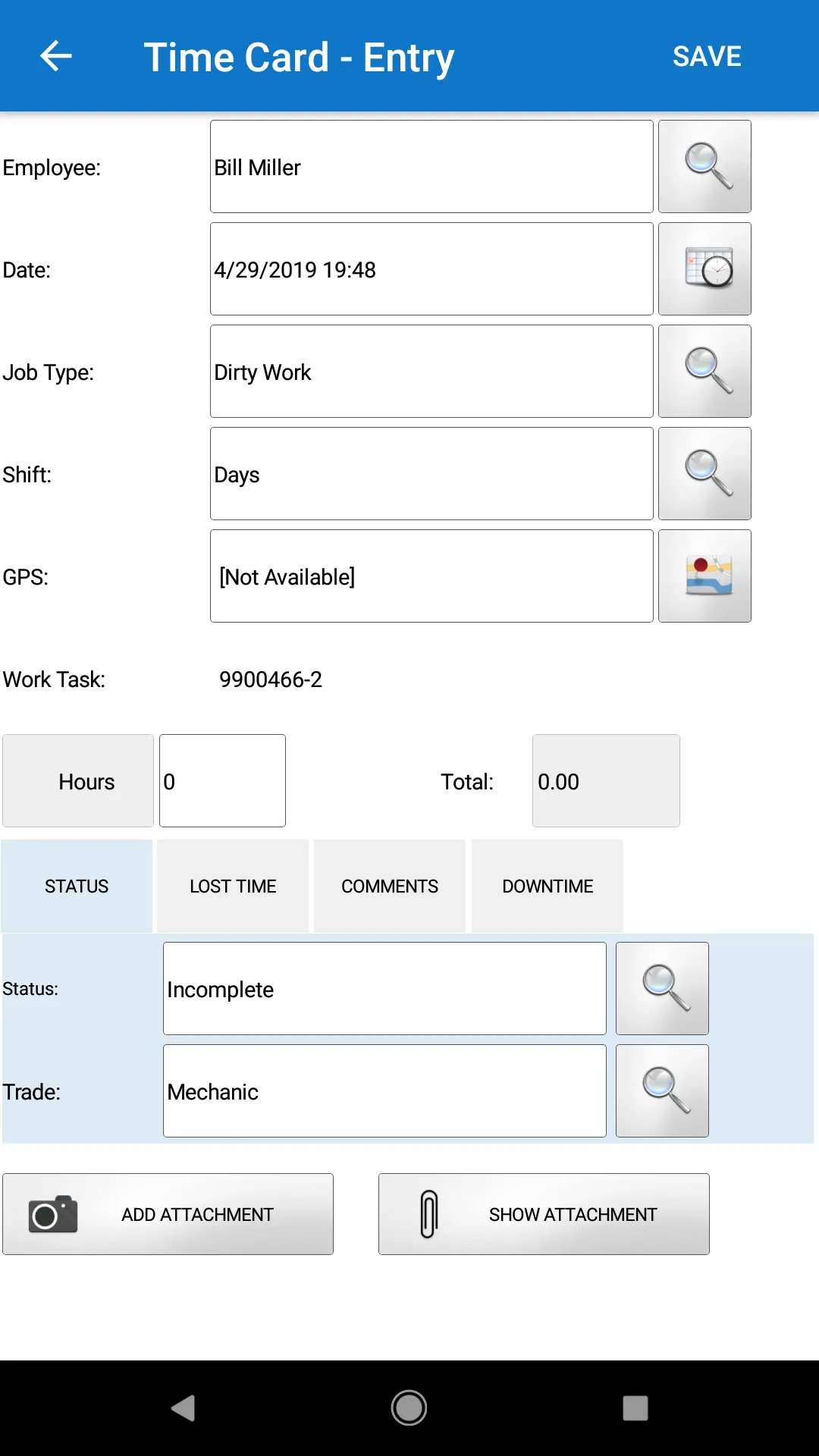 AVEVA Mobile Maintenance V9.2 | Indus Appstore | Screenshot