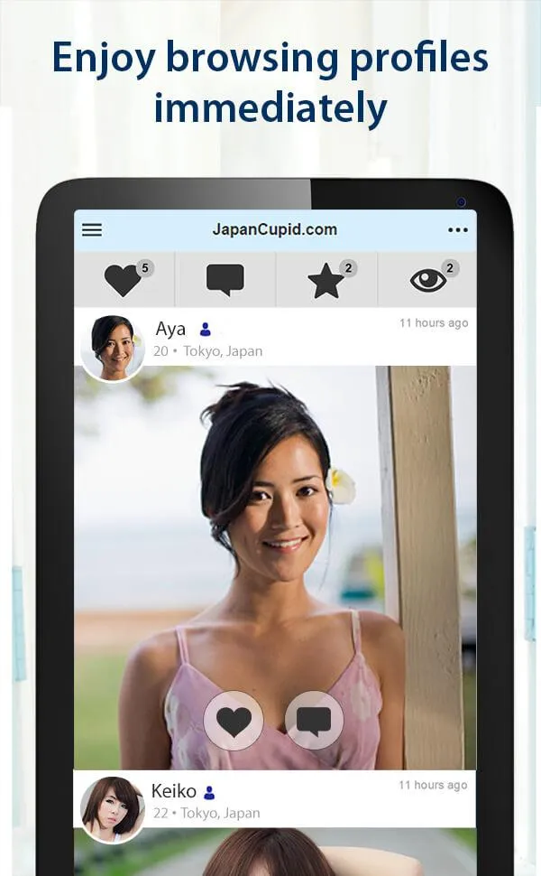JapanCupid: Japanese Dating | Indus Appstore | Screenshot