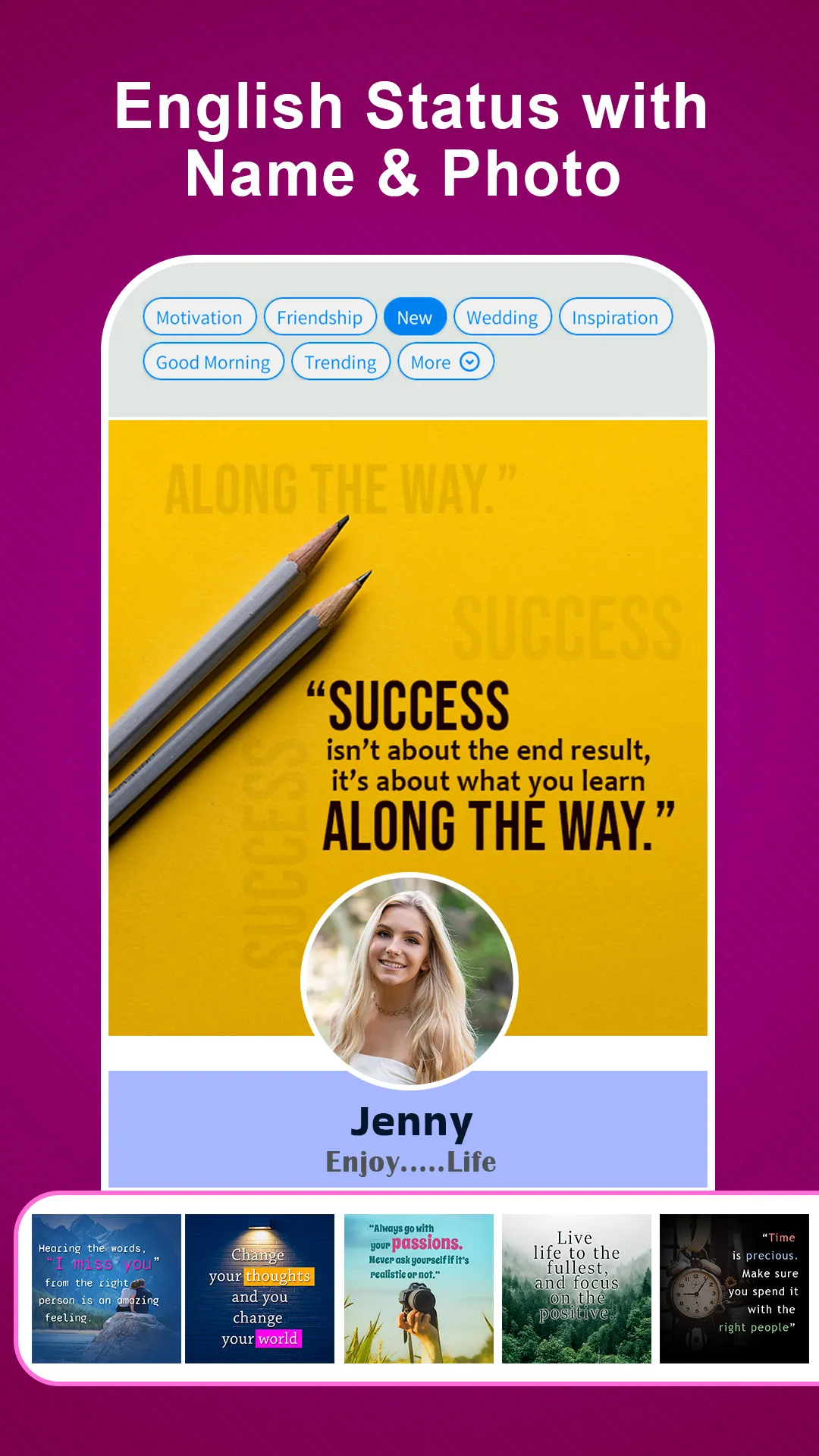 Statusly - Daily Status App | Indus Appstore | Screenshot