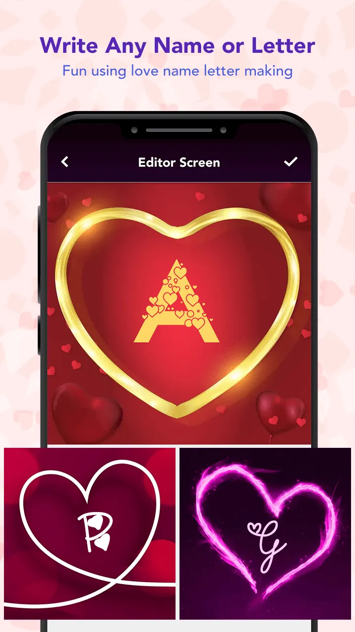 My Love Name Letter DP Maker | Indus Appstore | Screenshot