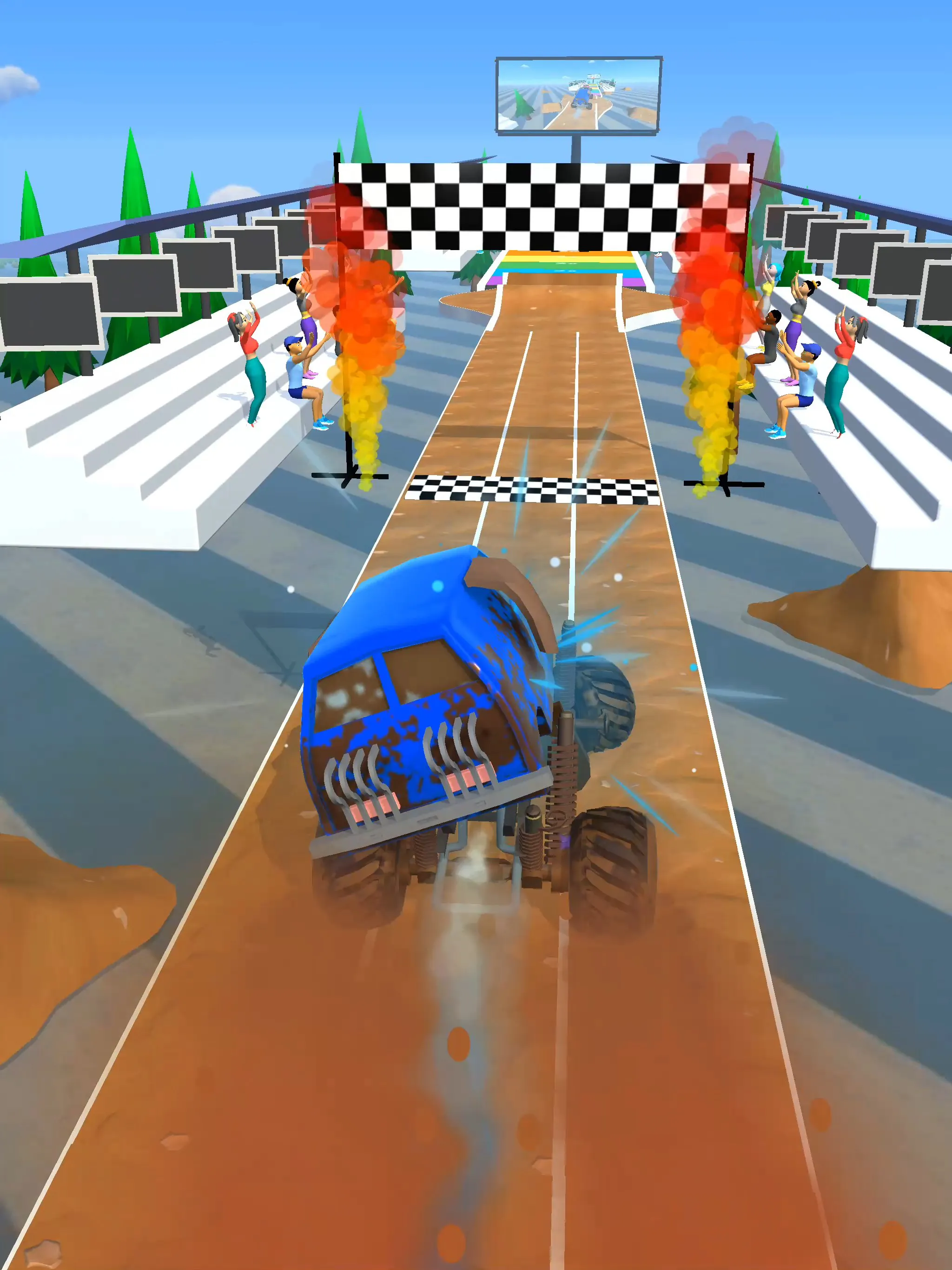 Monster Truck Race Battle | Indus Appstore | Screenshot