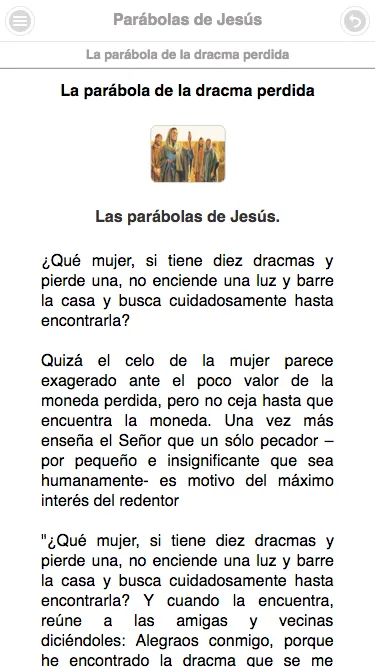 Parábolas de Jesús | Indus Appstore | Screenshot