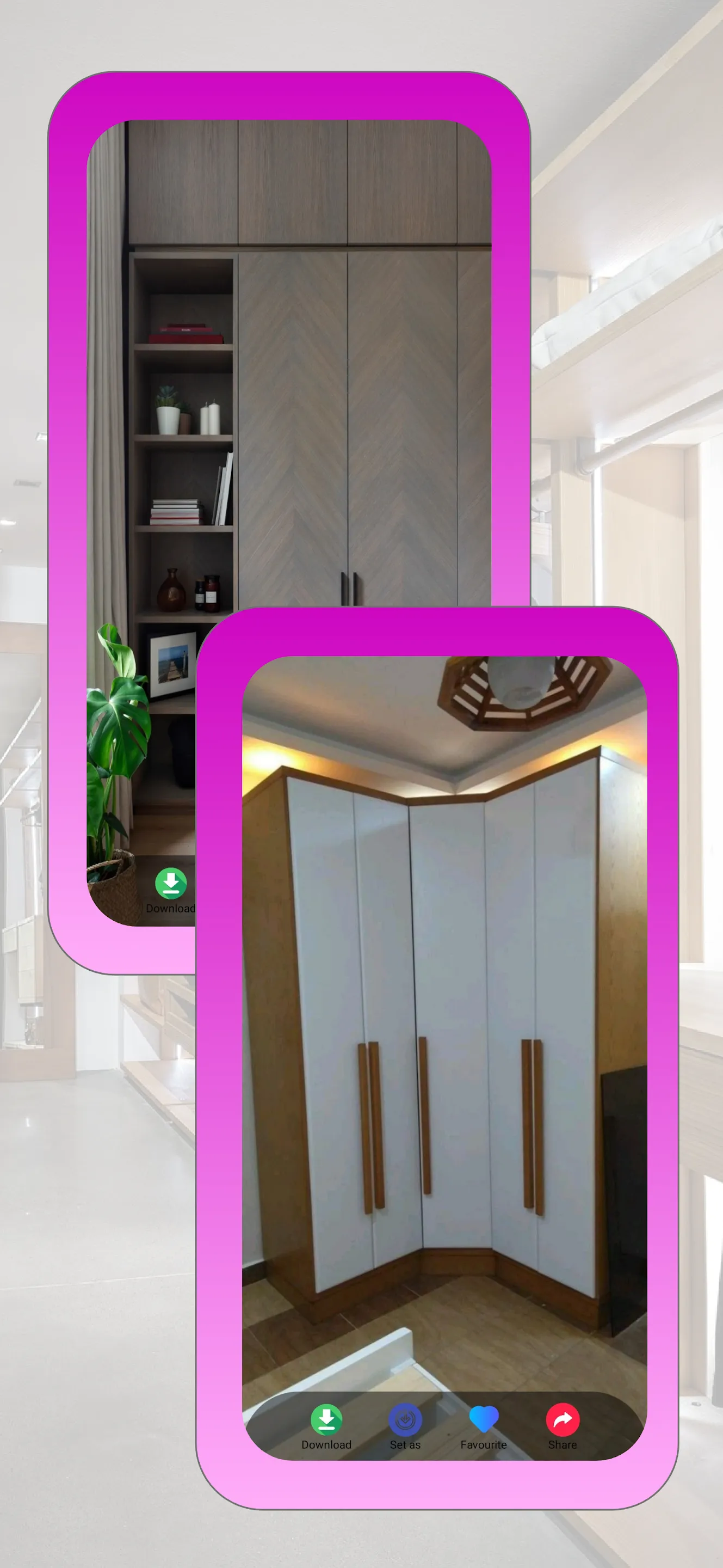Wardrobe Cupboard Design Ideas | Indus Appstore | Screenshot