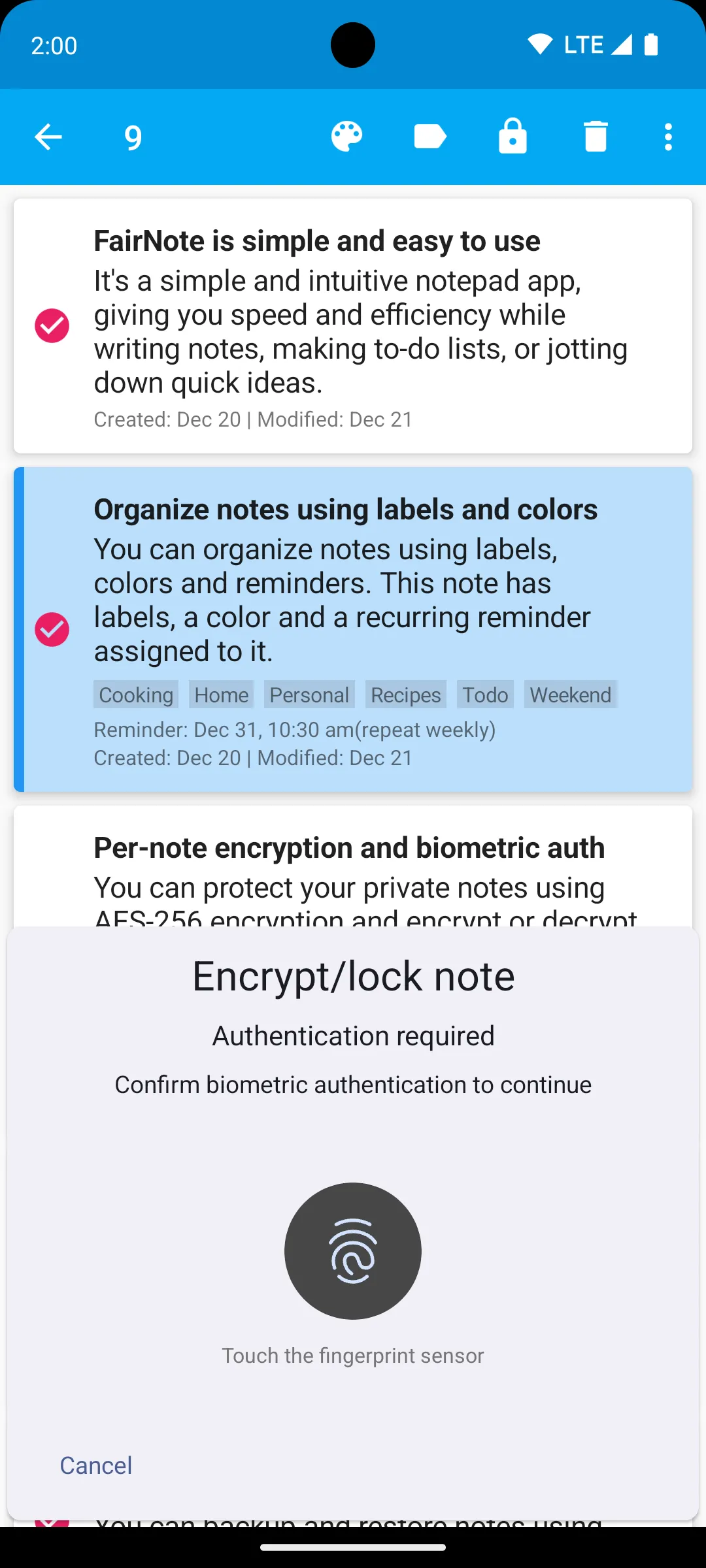 FairNote - Fast Notepad Notes | Indus Appstore | Screenshot