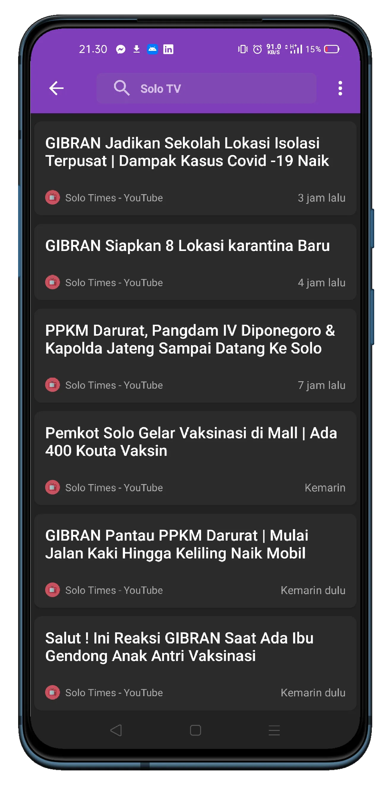 BERITA SOLO RAYA : Berita Kare | Indus Appstore | Screenshot