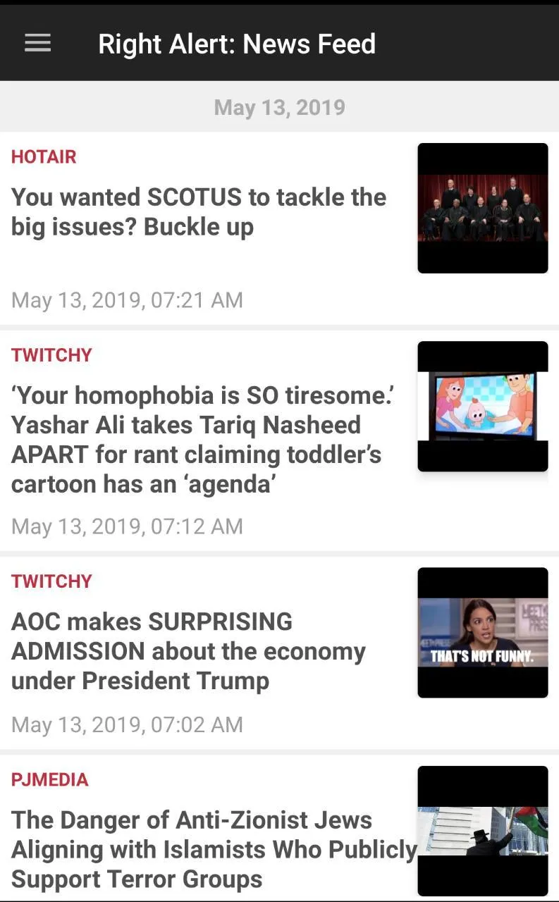 Right Alert: Conservative News | Indus Appstore | Screenshot