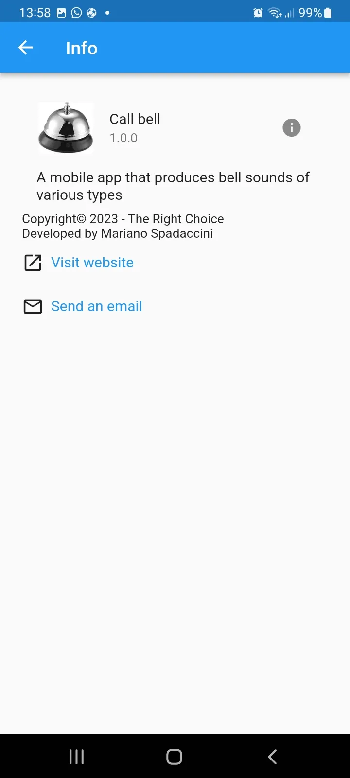 Call bell | Indus Appstore | Screenshot