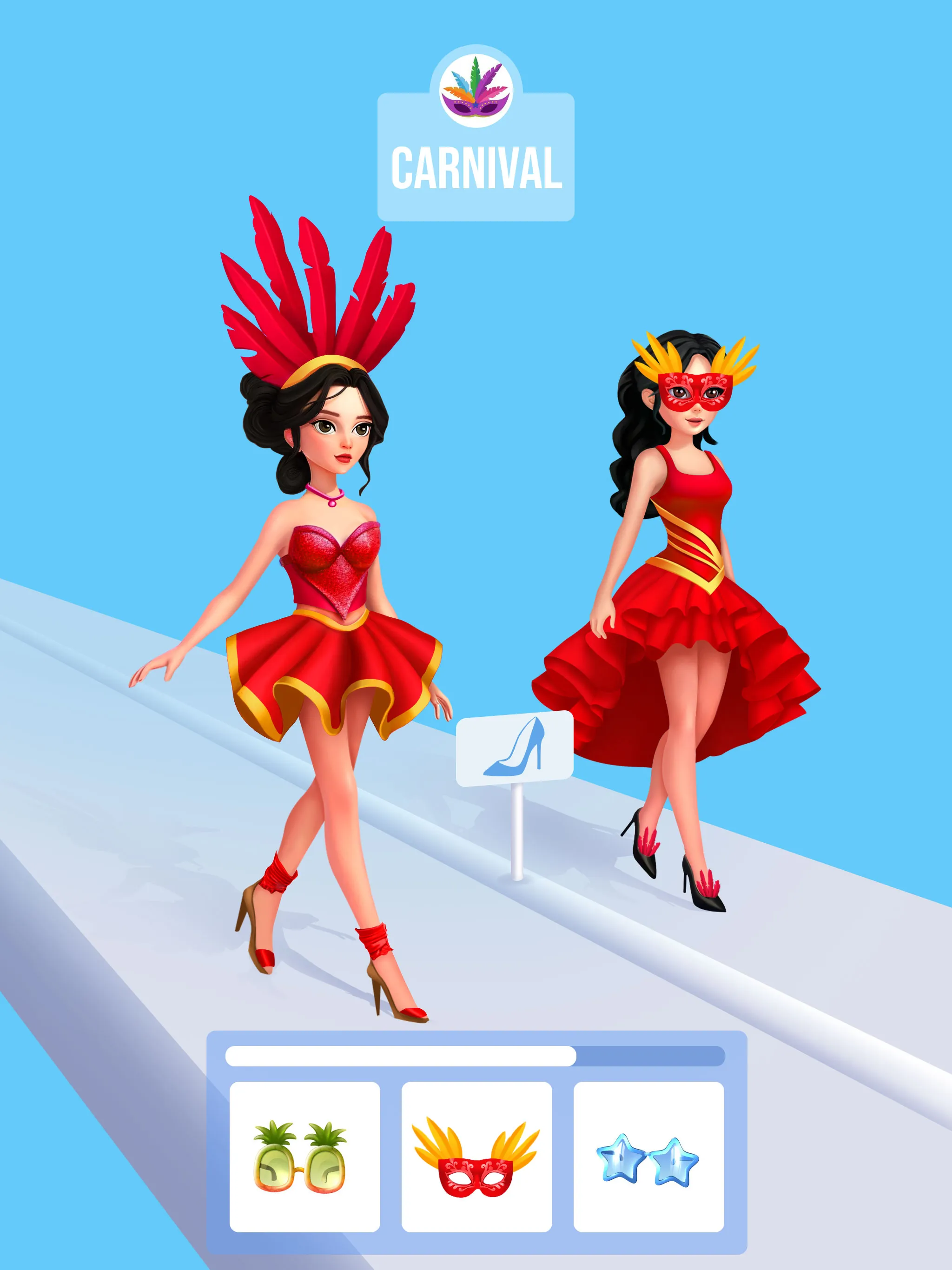 Catwalk Fashion: Dress up Show | Indus Appstore | Screenshot