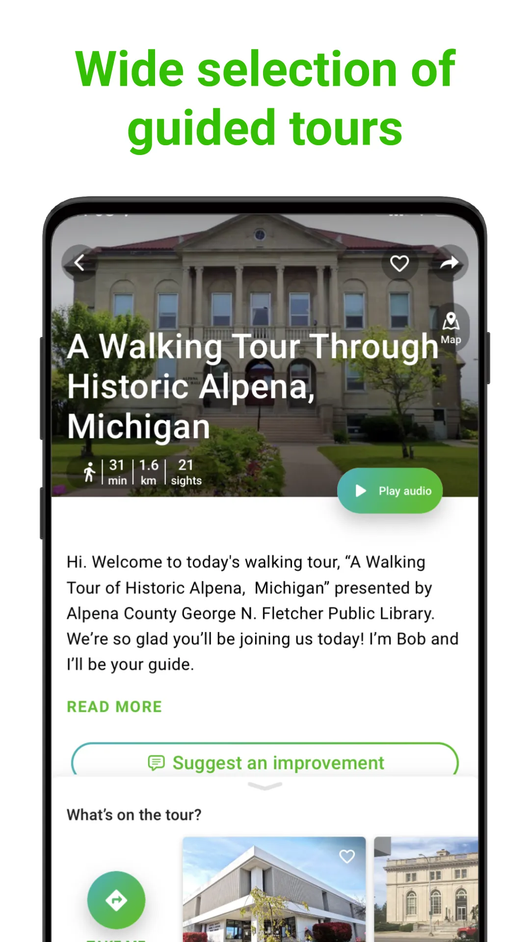 Alpena Tour Guide:SmartGuide | Indus Appstore | Screenshot