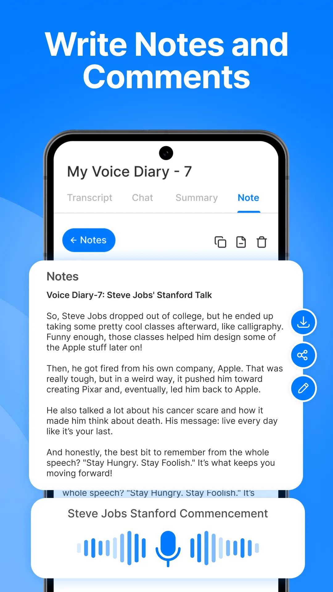 Transcribe Speech to Text | Indus Appstore | Screenshot