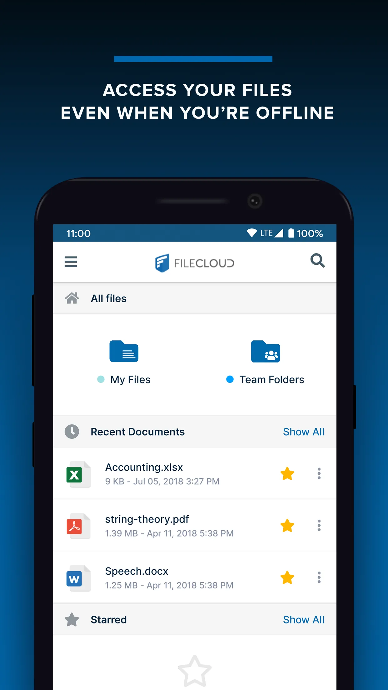 FileCloud | Indus Appstore | Screenshot