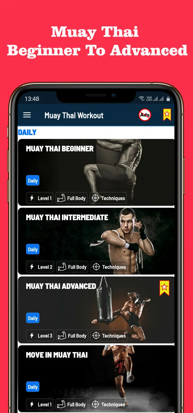 Muay Thai Fitness & Workout | Indus Appstore | Screenshot