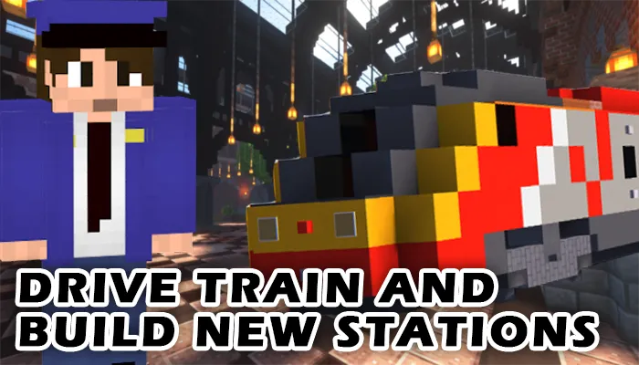 Train Mod for Minecraft | Indus Appstore | Screenshot