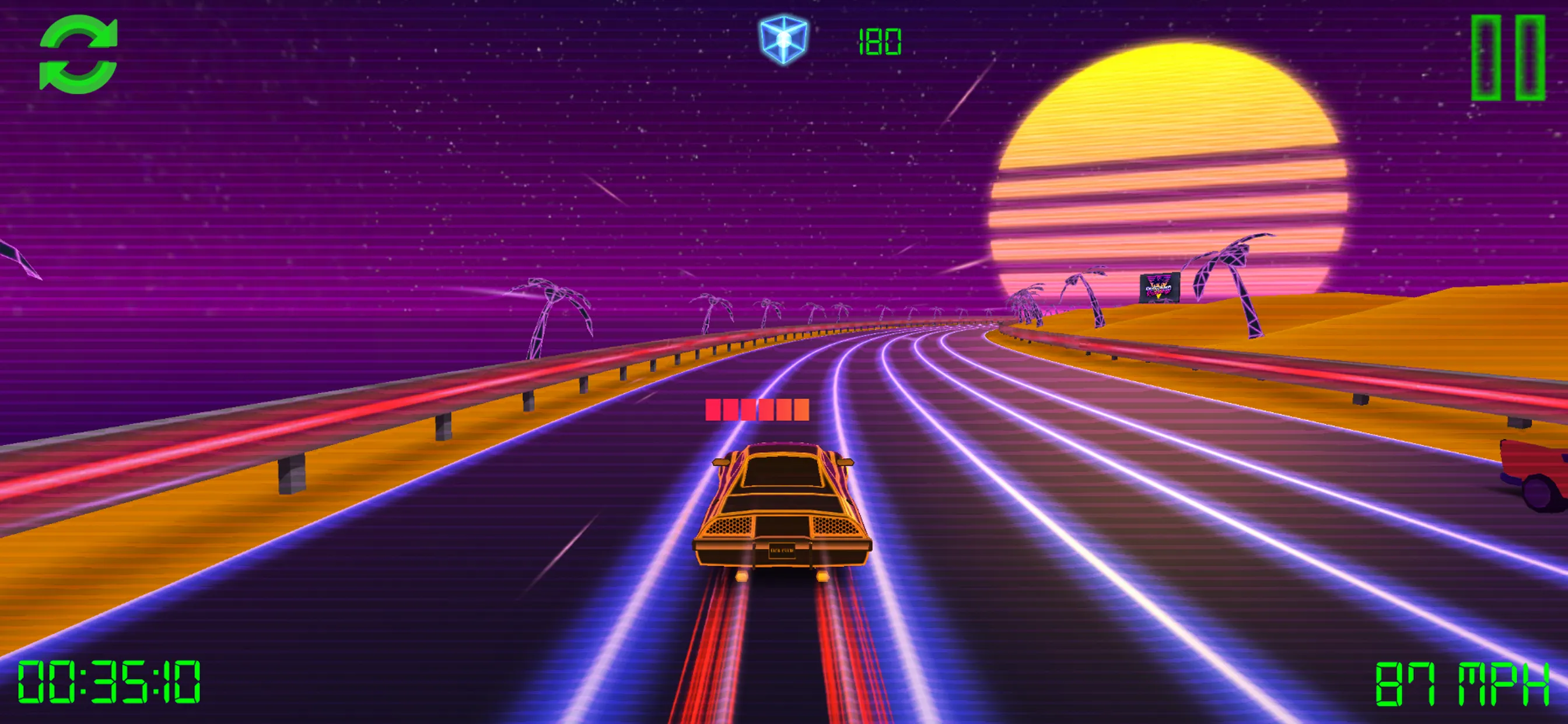 Retro Drive | Indus Appstore | Screenshot