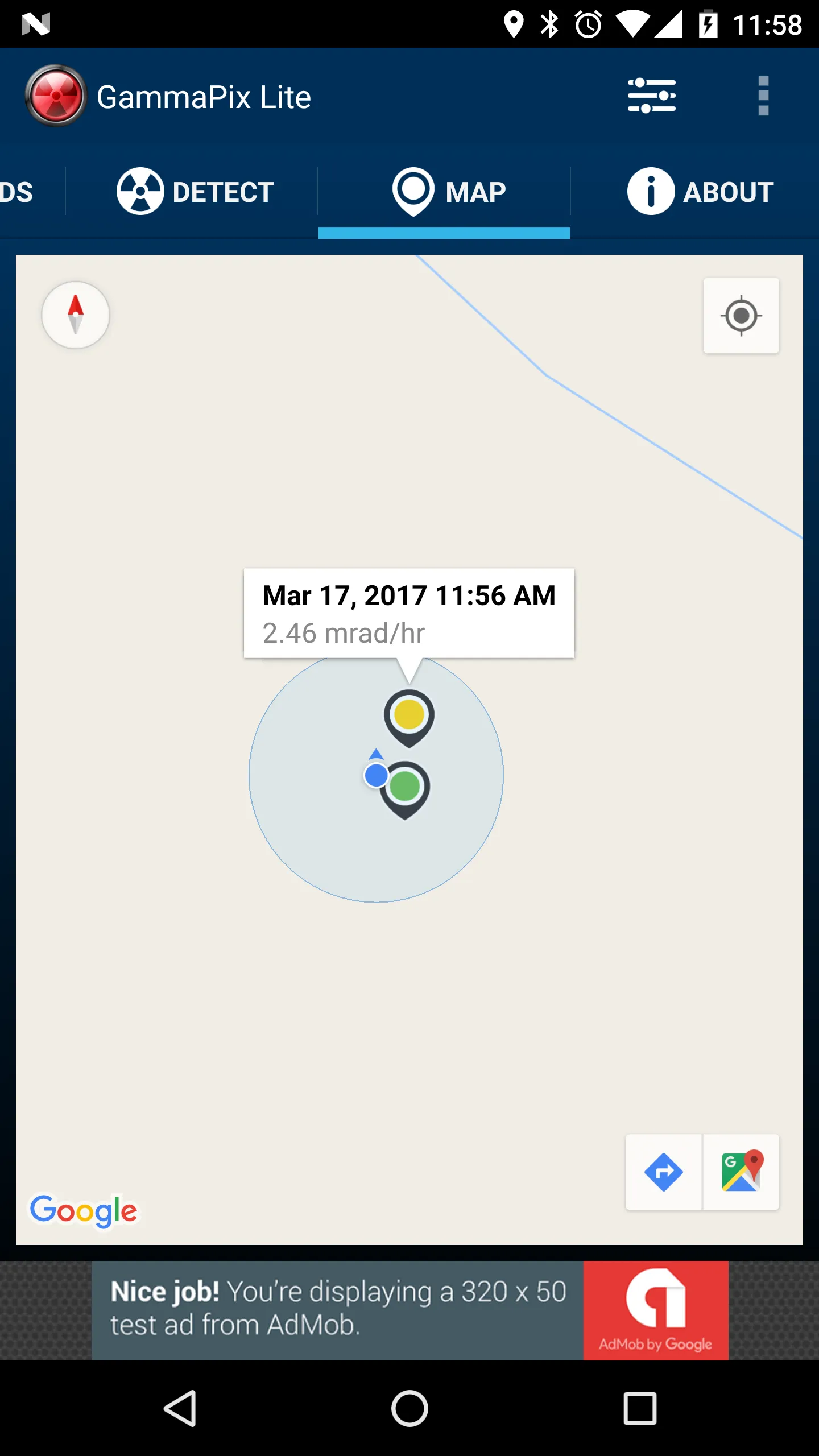 GammaPix Lite-Gamma Rad Detect | Indus Appstore | Screenshot