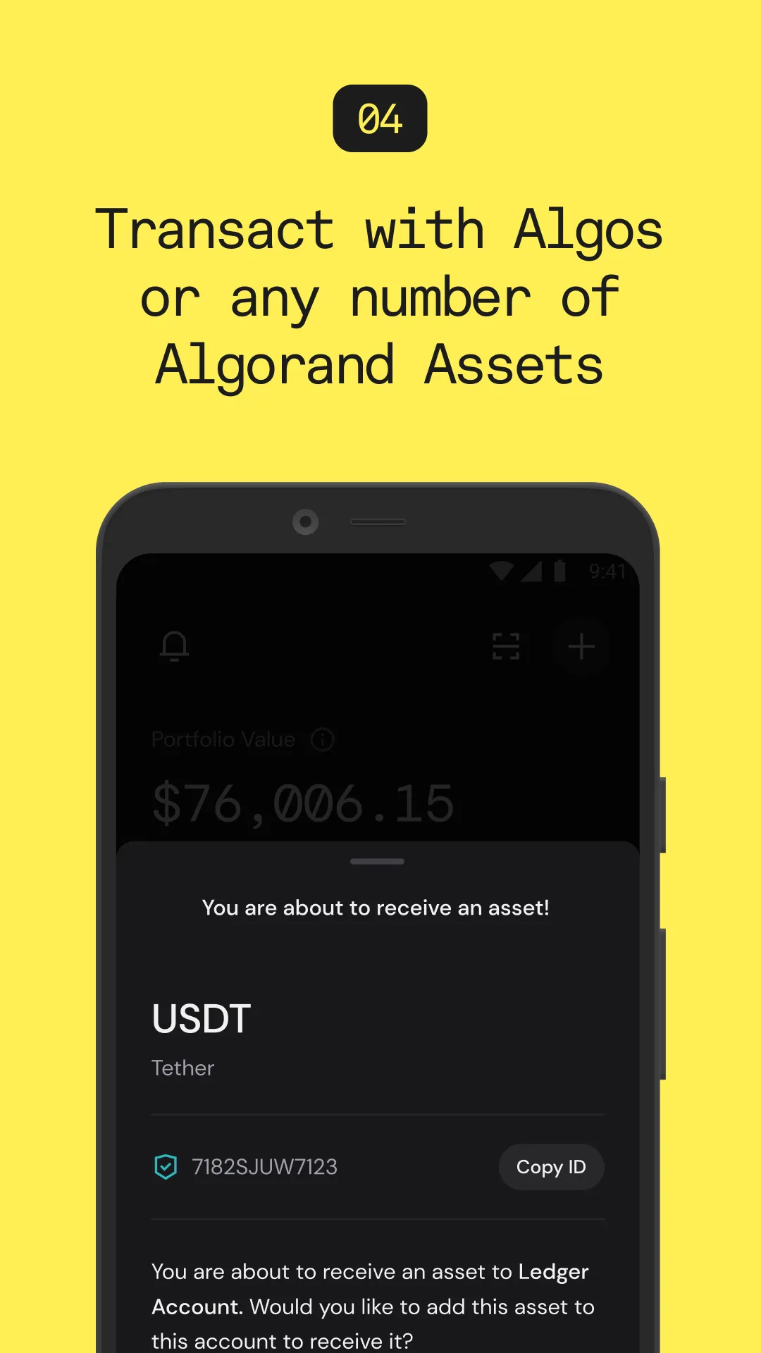 Pera Algo Wallet | Indus Appstore | Screenshot