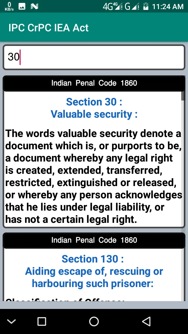 IPC CrPC IEA Act | Indus Appstore | Screenshot