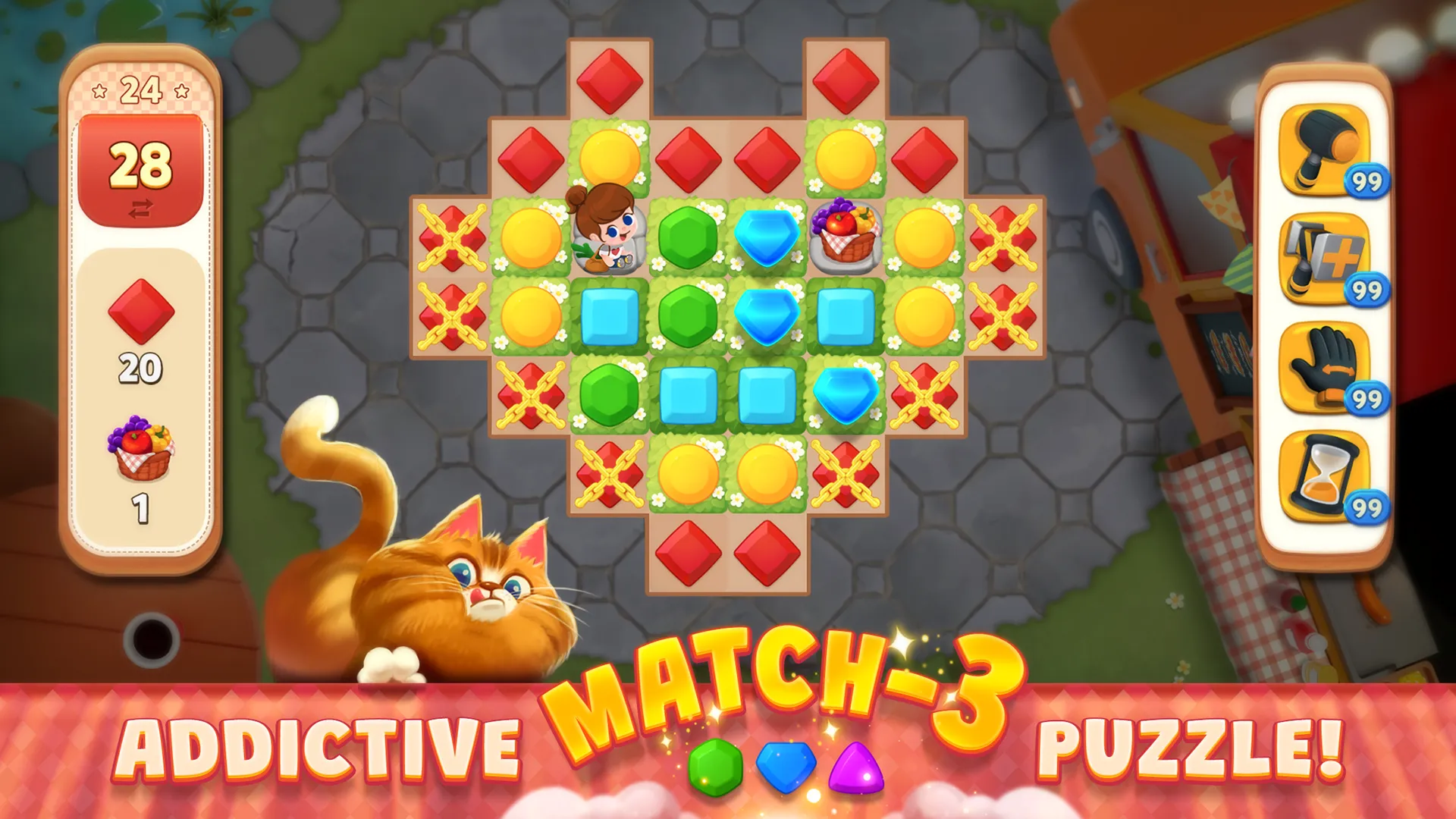 Delish Match : Match3 & Design | Indus Appstore | Screenshot