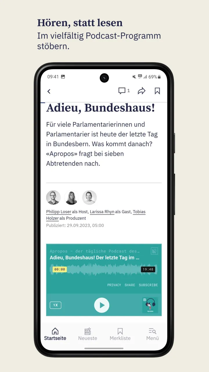 Der Landbote - Nachrichten | Indus Appstore | Screenshot