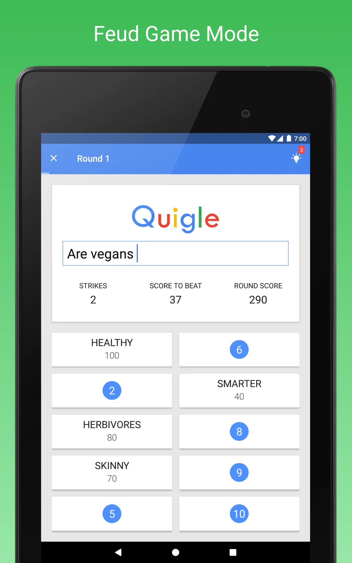 Quigle - Google Feud + Quiz | Indus Appstore | Screenshot