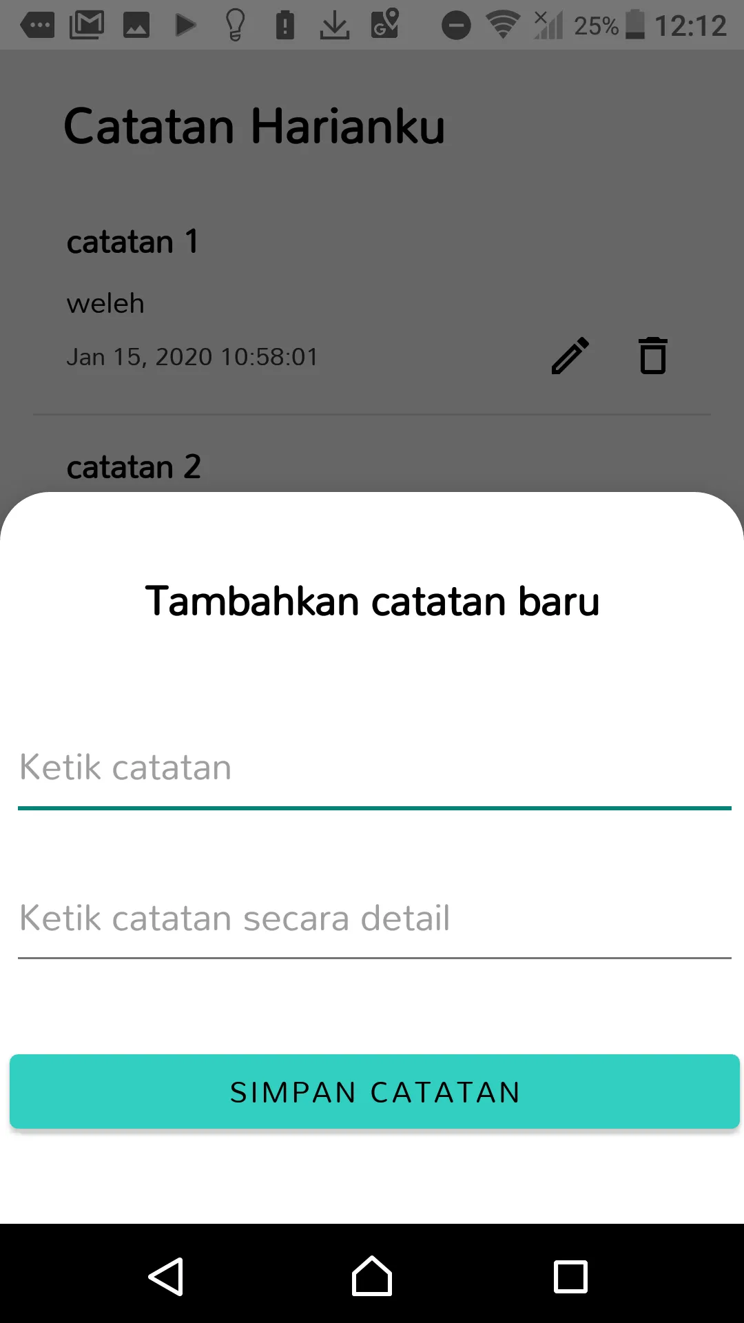 Catatan Harian | Indus Appstore | Screenshot